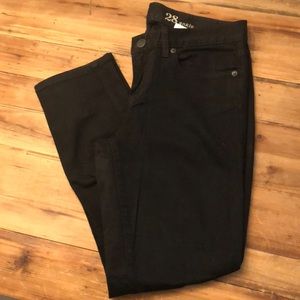Black toothpick jeans